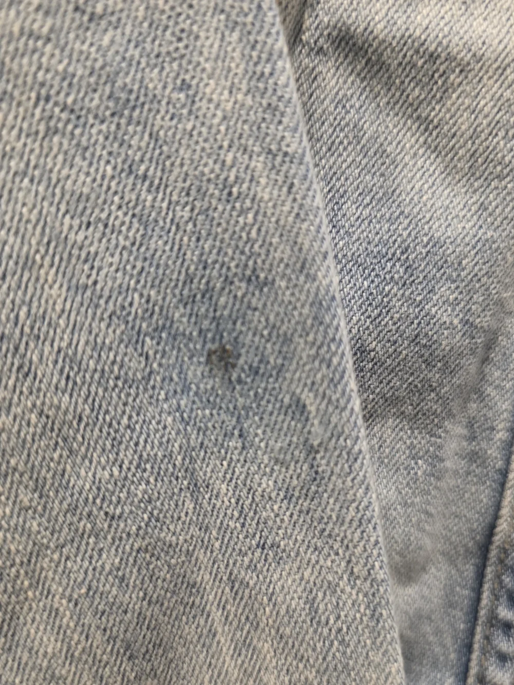 The Children's Place Unisex Kids Blue Denim Jacket Button Front Pockets 10-12y
